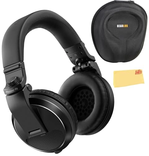 HDJ-X5 - Wired Headphone + Case + Polishing Cloth