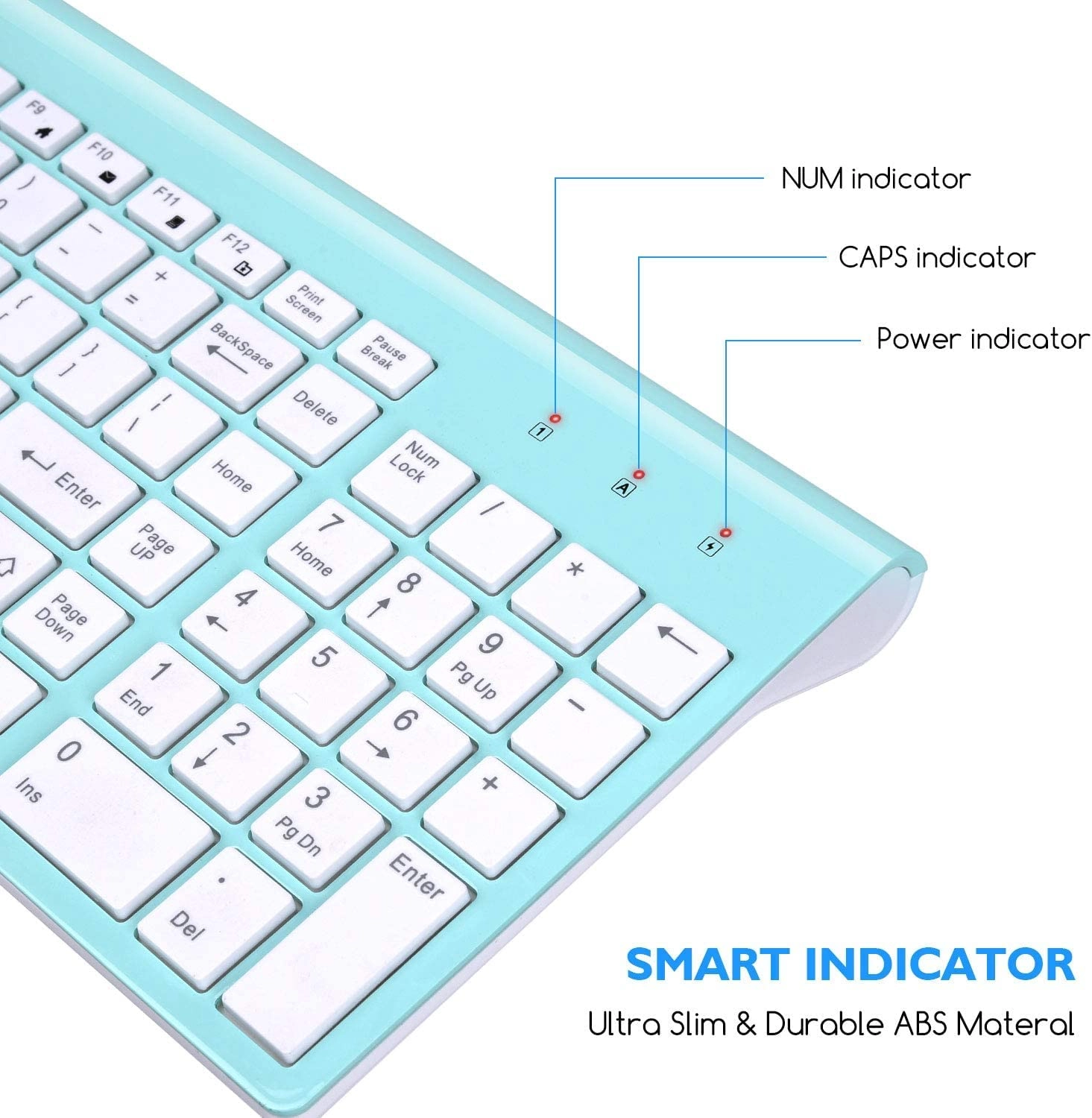 Wireless Keyboard Mouse Combo - UK Wireless