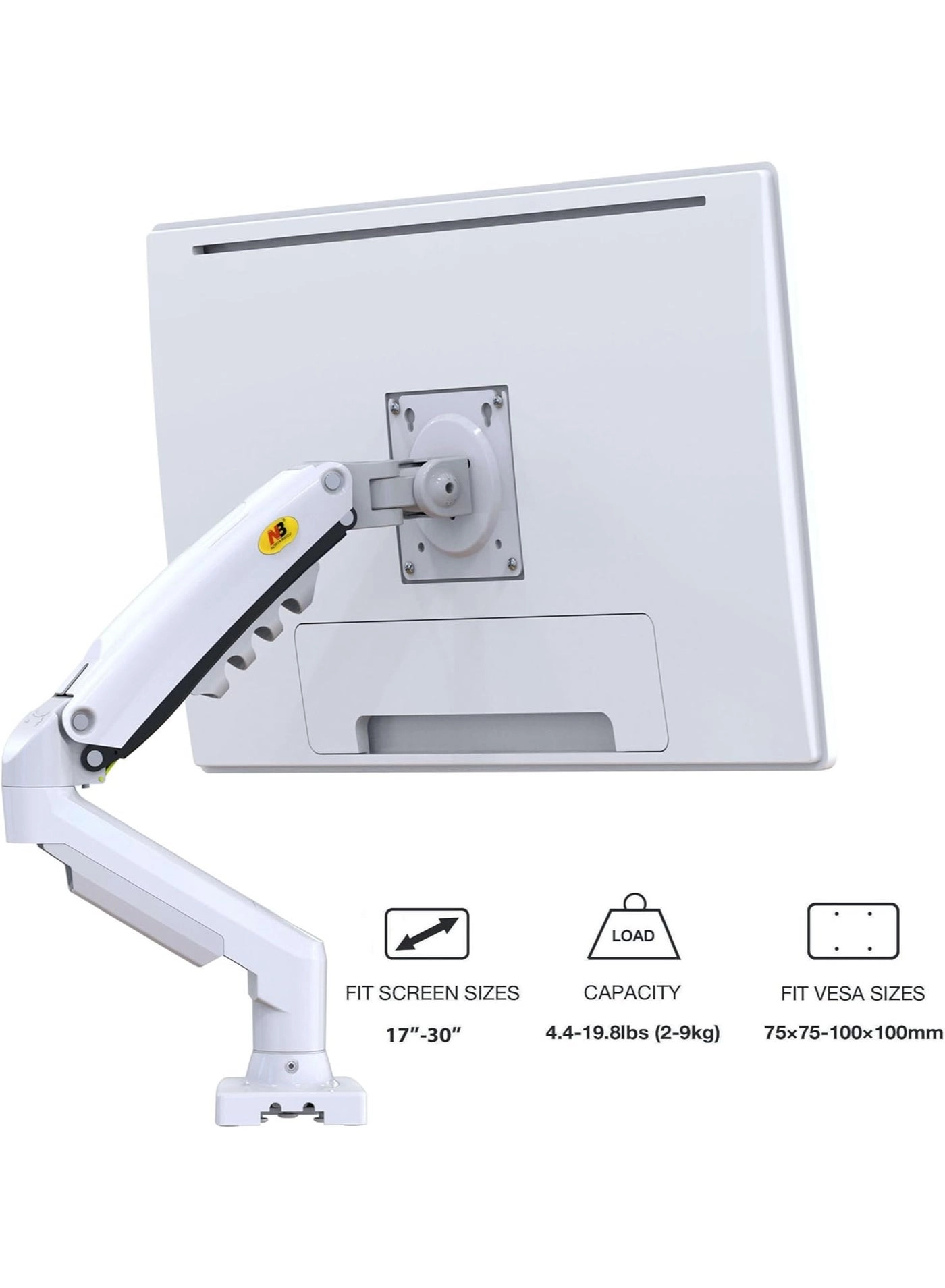 F80W - 17" to 30" VESA 75x75 & 100x100