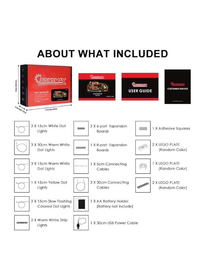 Led Lighting Kit - for LEGO Friends Central Perk 21319