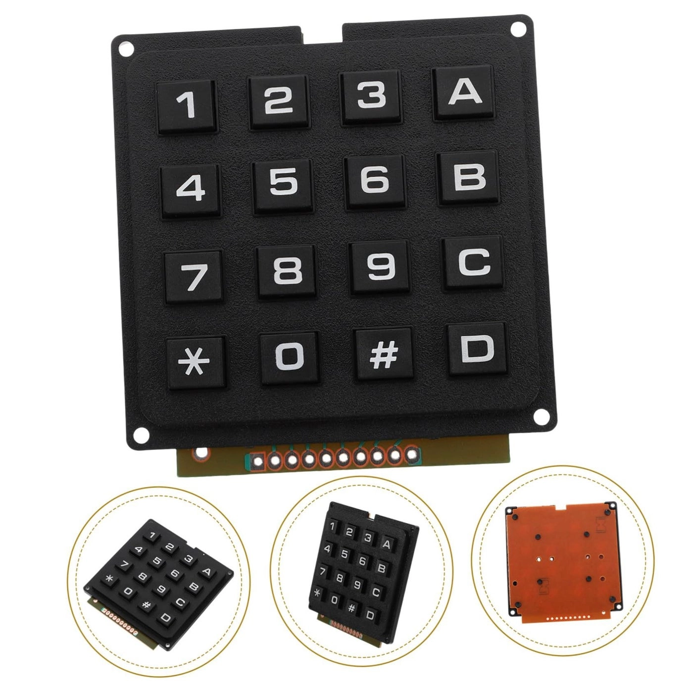 Keypad Module - 3x4 Matrix 16 keys Microcontroller