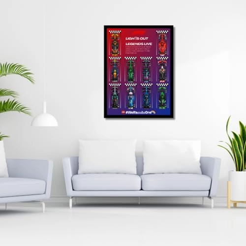 Display Wallboard Wall Mount - LE-GO Speed F-1 10-in-1