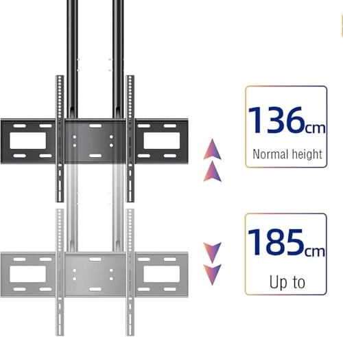 TV Ceiling Mount - 160kg 75-100 inch