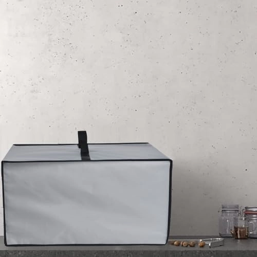 Microwave Oven Cover - 20L silver-grey