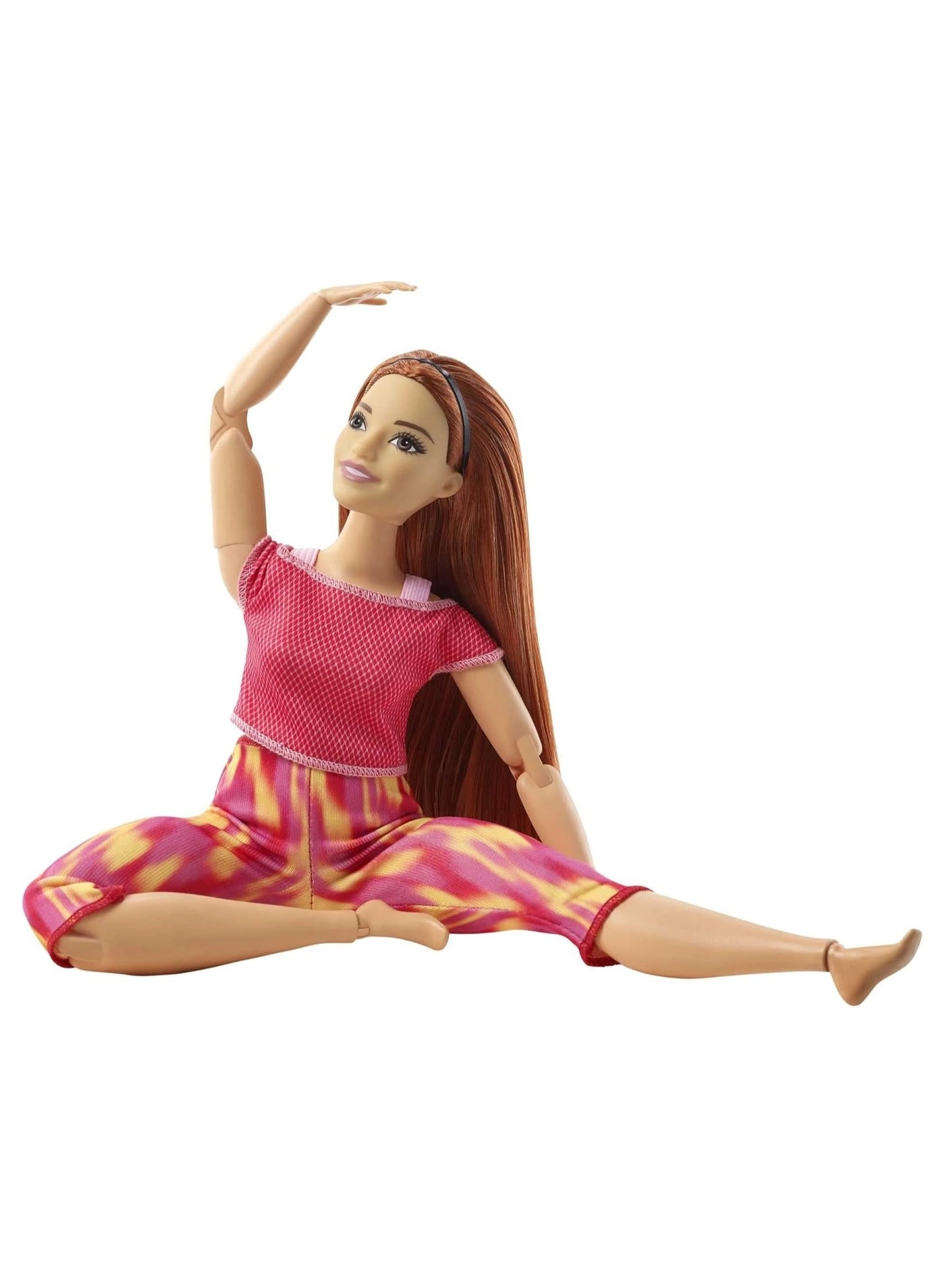 Barbie Made To Move - Curvy 22 Flexible Joints Long Straight Red Hair Ages 3+