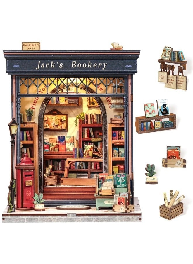 Book Nook Kit - 3D Wooden Puzzle LED
