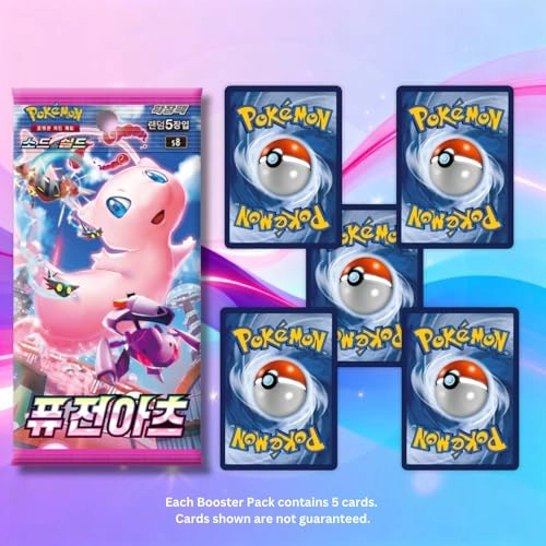 Pokémon Fusion Strike Booster Pack - Korean 5pcs