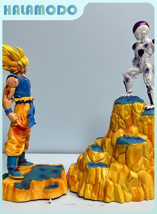 Generic Dragon Ball Super Saiyan 1 Goku VS Frieza Battle Diorama