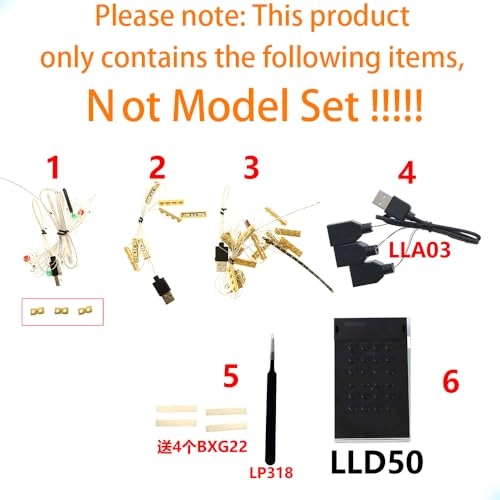 LED Light Kit for LEGO River Steamboat Building Blocks Model 21356