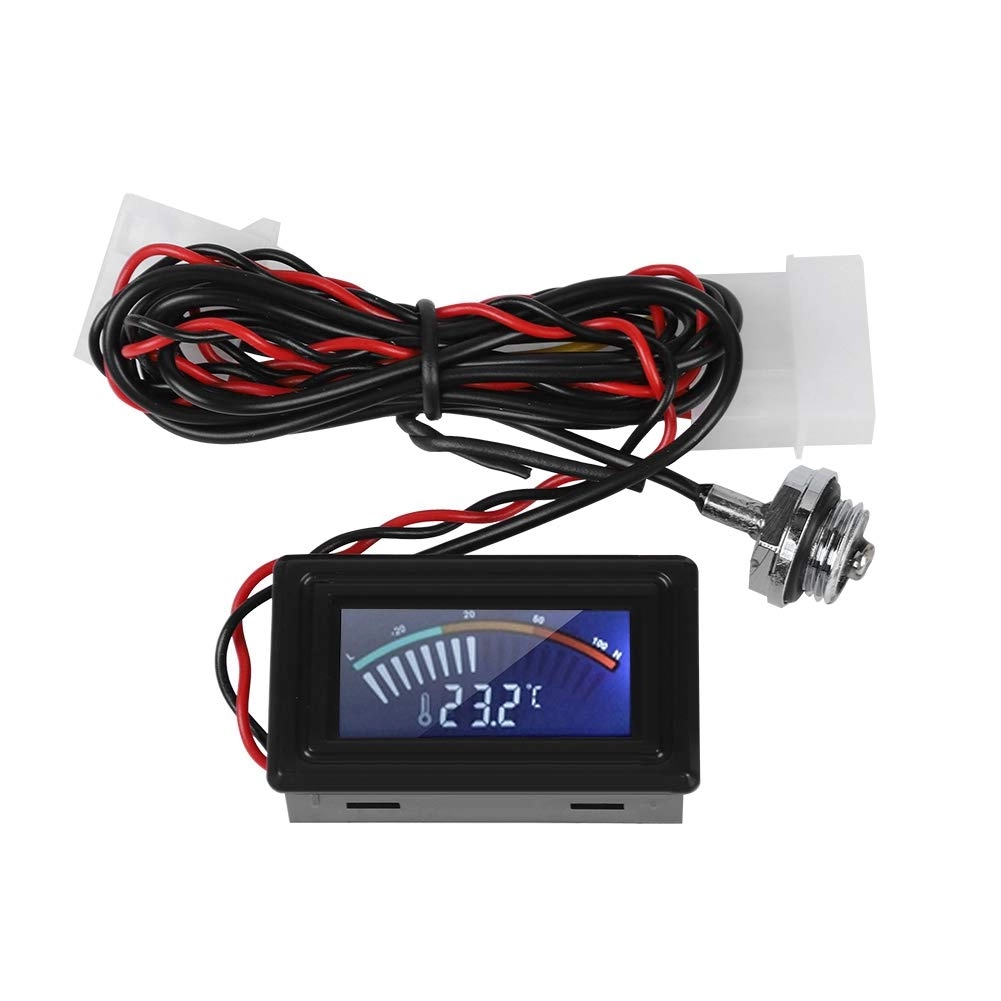 fosa Pointer Display Thermometer - with Probe G1/4 Thread Water Cooling