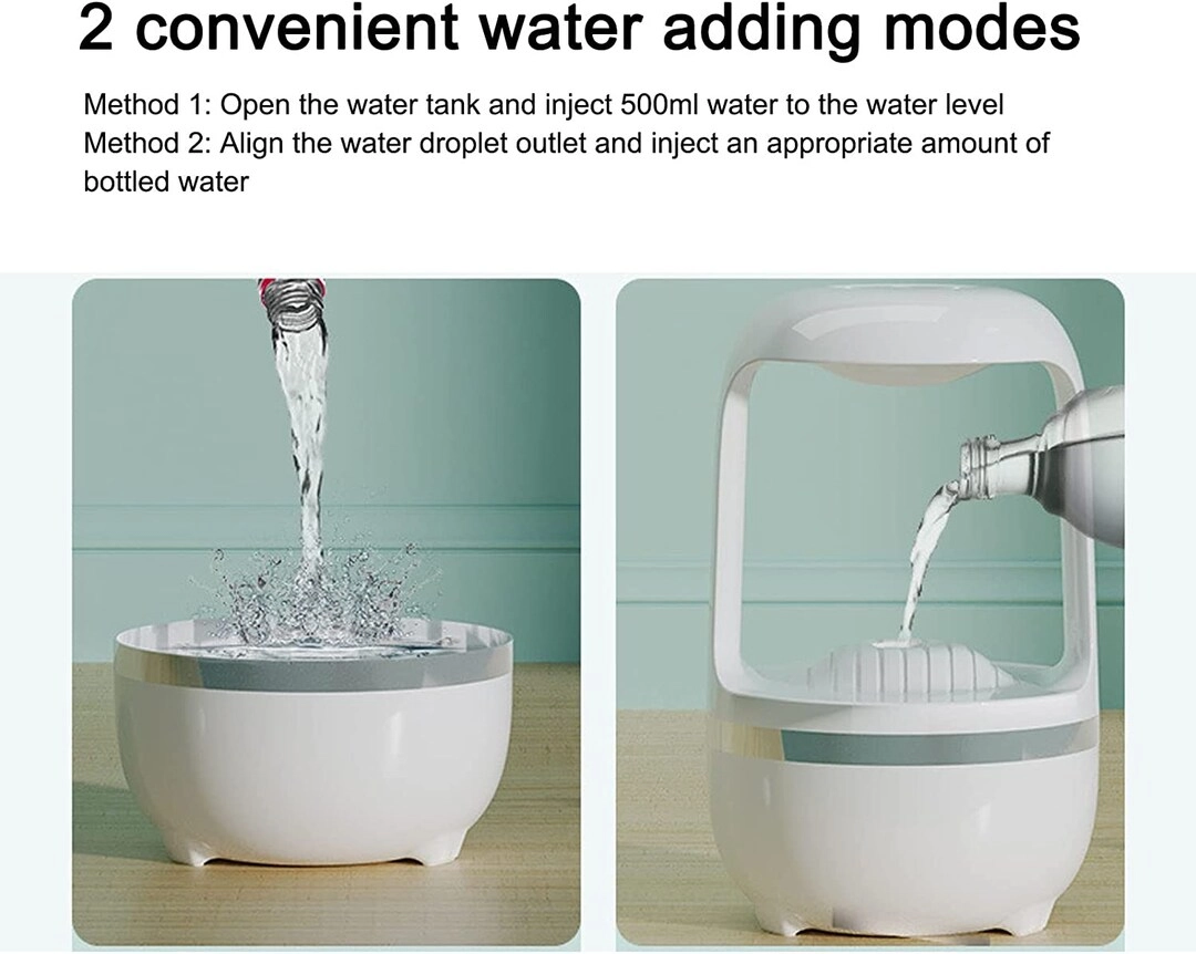 Anti Gravity Humidifier - 100-150ml/h 500ml