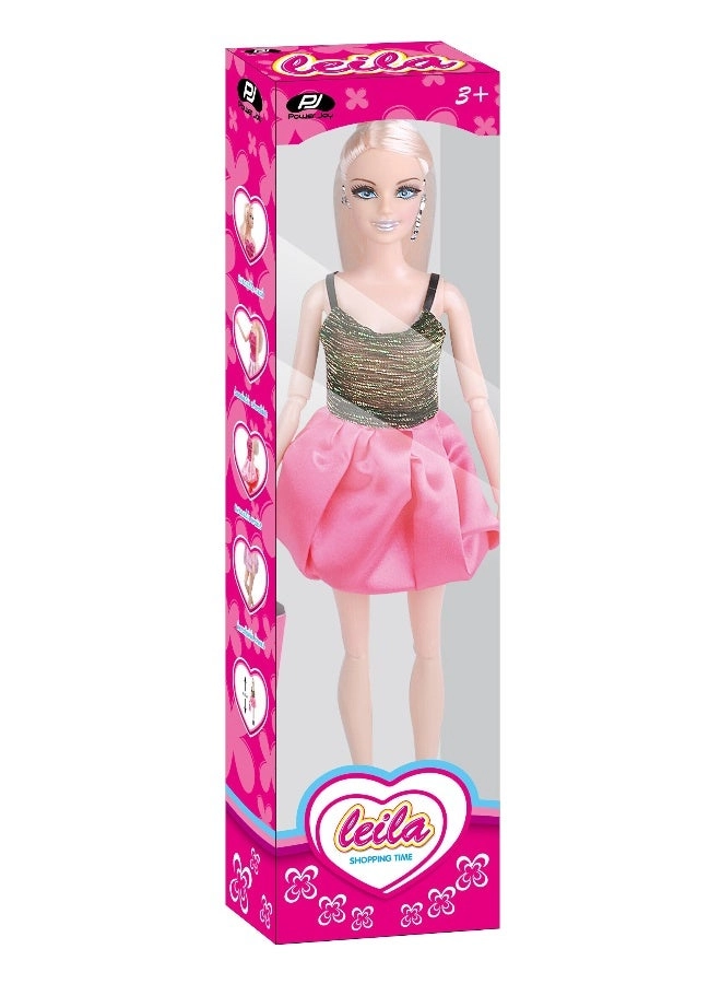 Leila Fashion Doll - Assorted 1pc Multicolor Ages 3+
