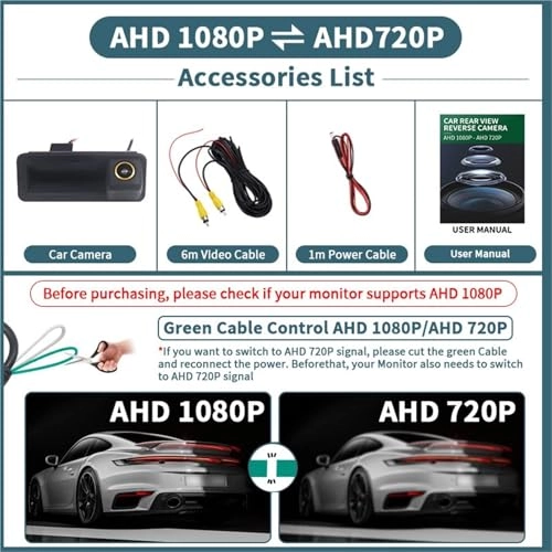 Backup Camera - Night vision 752*582 pixels