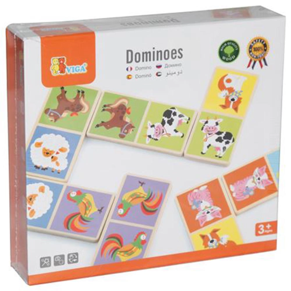 Matching Puzzle - Wild Animals - 3 + 36 pieces