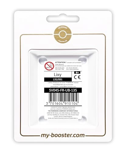 Pokémon Lixy (Sheinux) 135/091 Secret Iridescent - French 10pcs