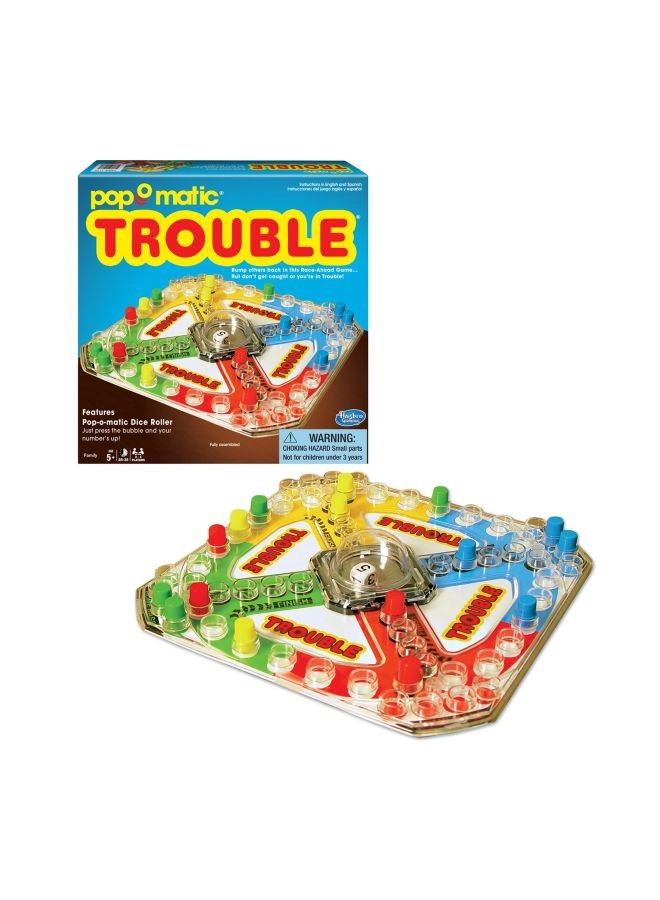 Classic Trouble - Retro Artwork Pop-o-Matic Popper