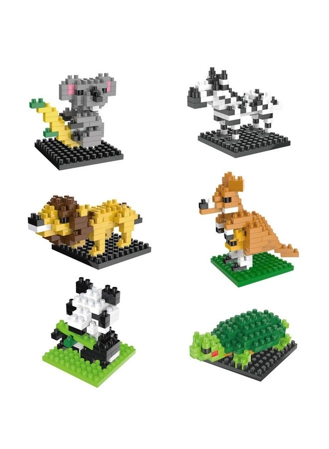 Mini Animals Building Blocks - Animals 12pcs
