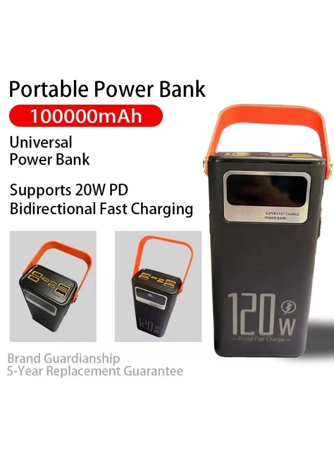 NZ100 - 100000mAh 120W Fast charging
