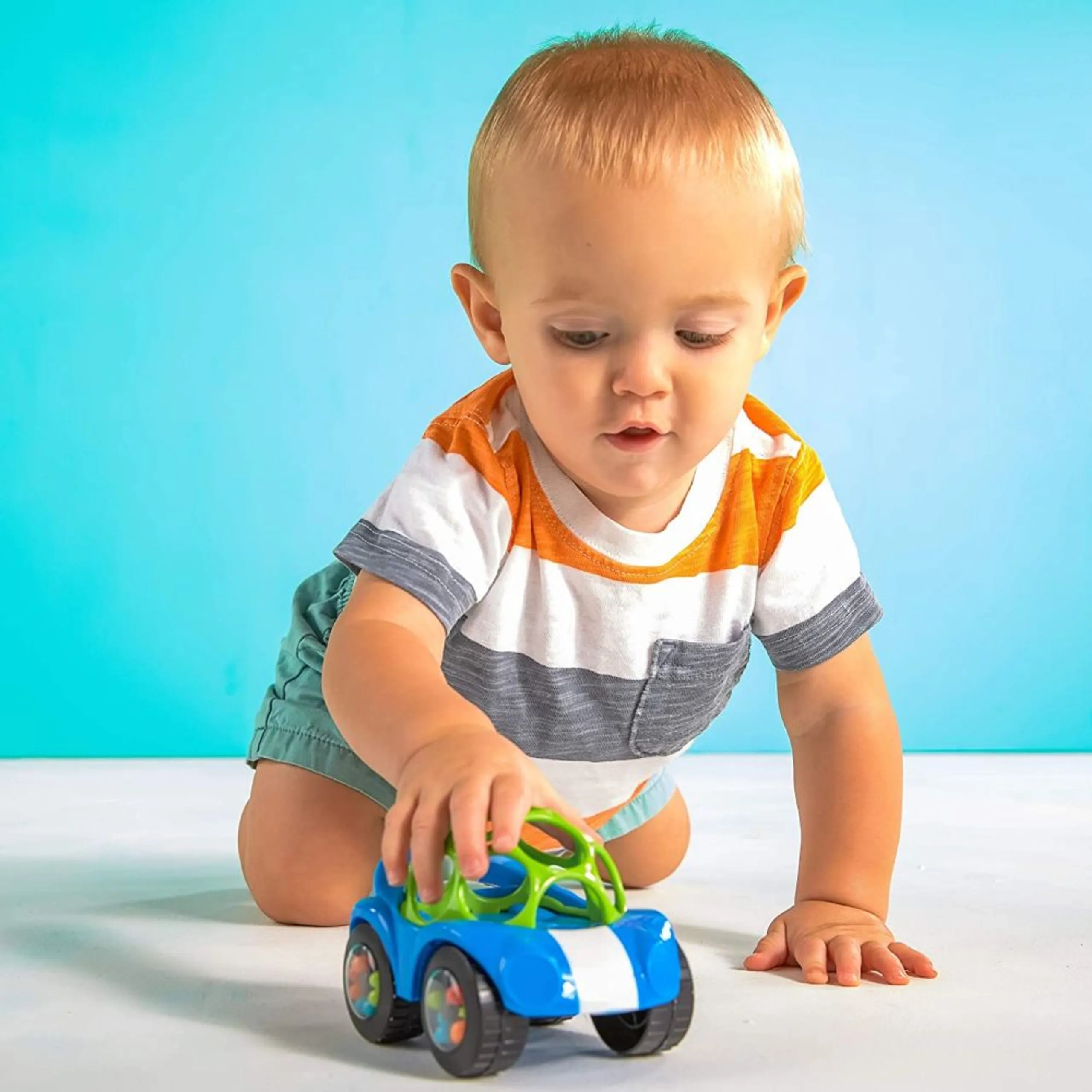 Rattle & Roll Toy - 3 months Oball material 1pc