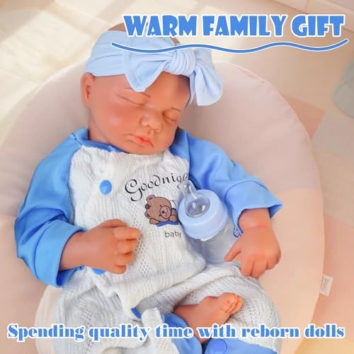 Reborn Baby Doll - 185 Inch Silicone Anatomically Correct