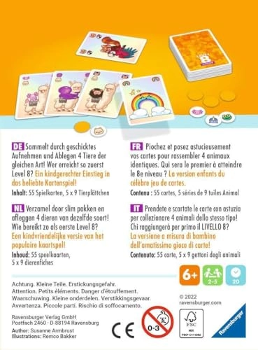 Level 8 Junior - Card Game