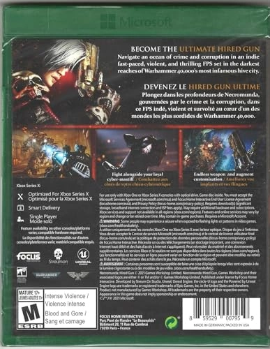 Necromunda: Hired Gun | Xbox Series X