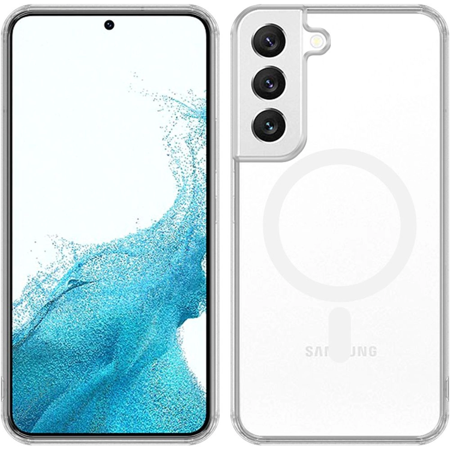 Hope Technology Magnetic Case Back Case for Samsung Galaxy S22 Plus