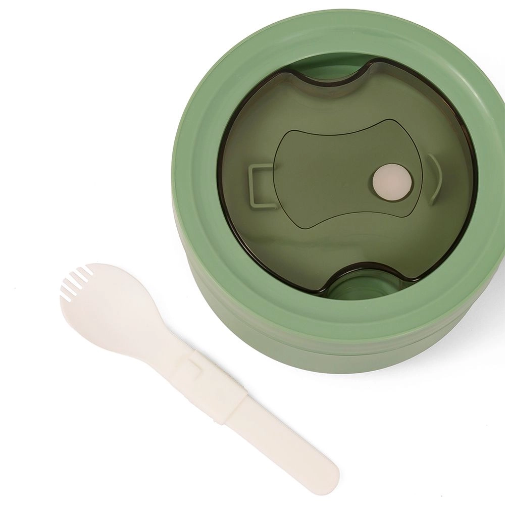 Lunch Box With Folding Spoon - 850ml