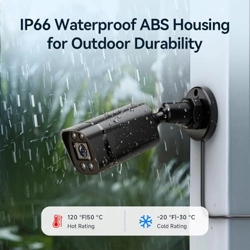 A6804-54BU-Black - 4pcs 4CH 5MP