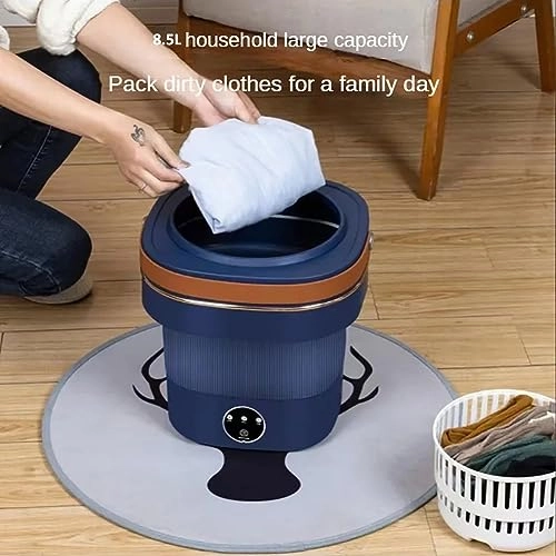 Mini folding washing machine
