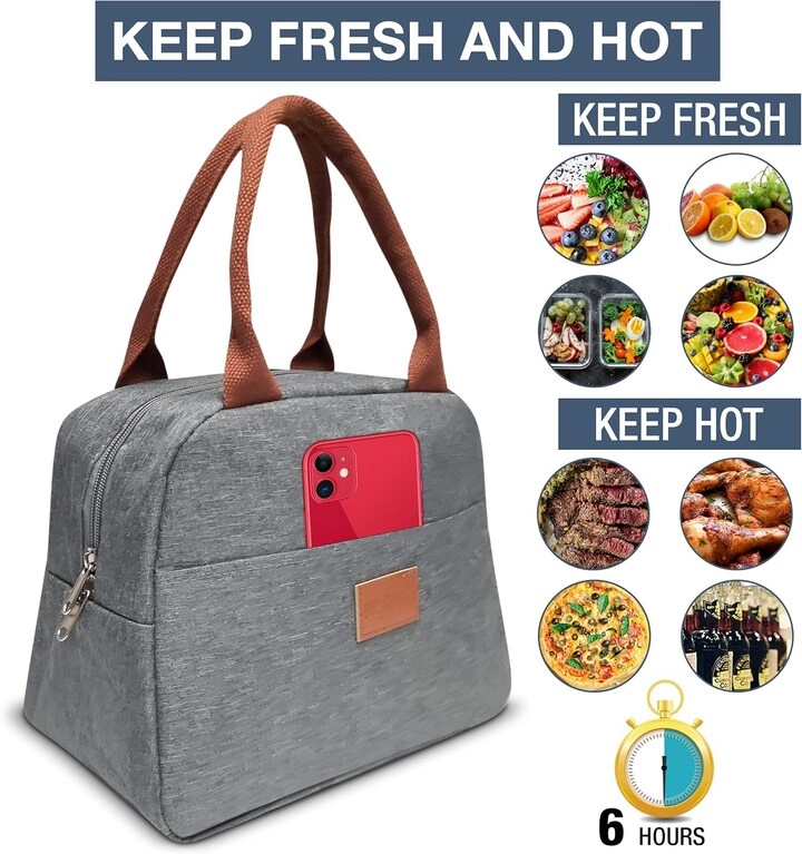 Insulated Lunch Bag - Leakproof Thermal