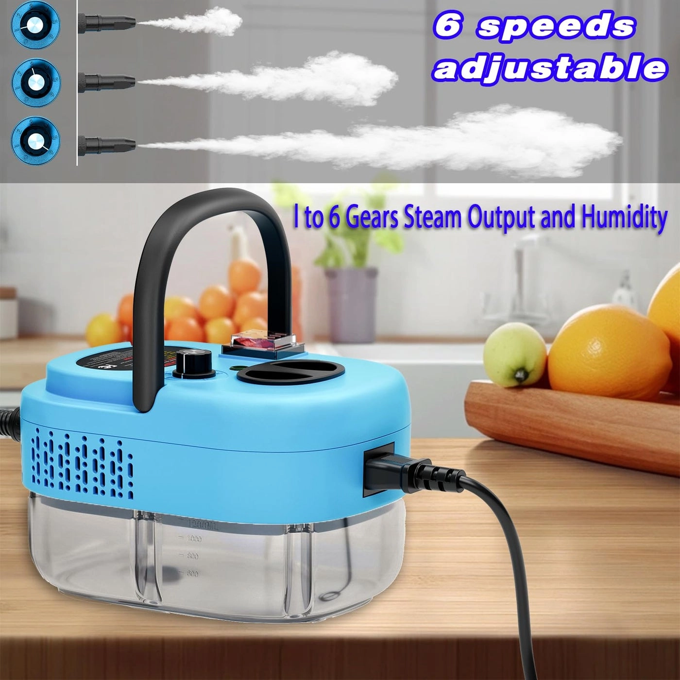 Handheld Steam Cleaner - 3BAR 1200ml