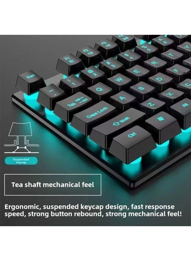 Mechanical Feel - Wired + E-sports Mouse