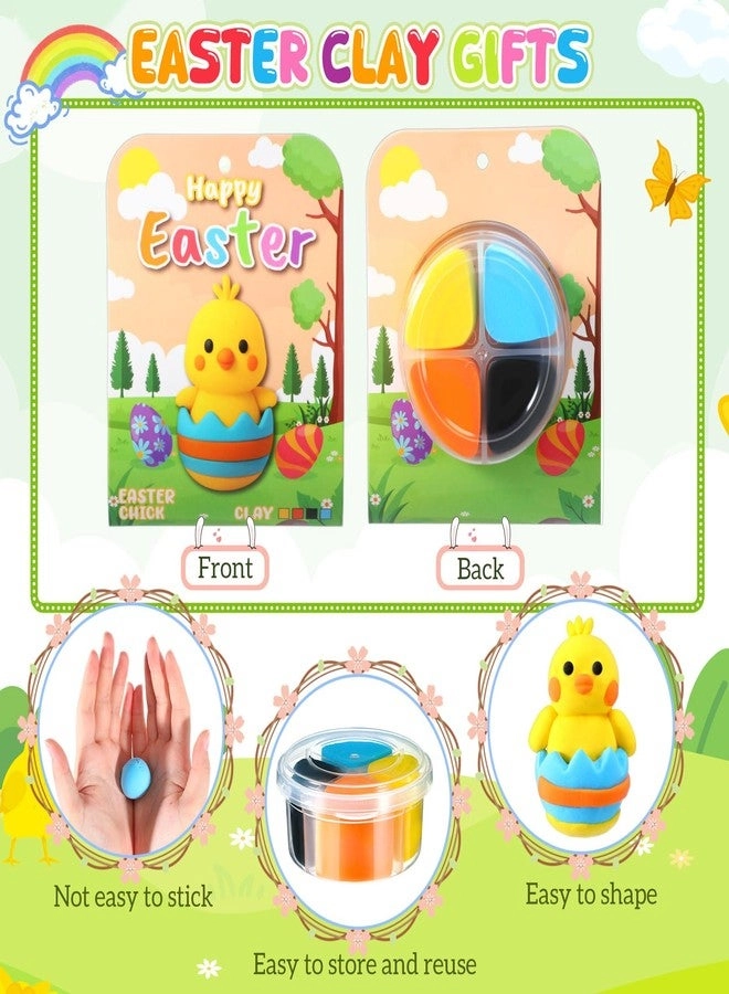 Easter DIY Craft Kit - 6 Sets Air Dry Clay