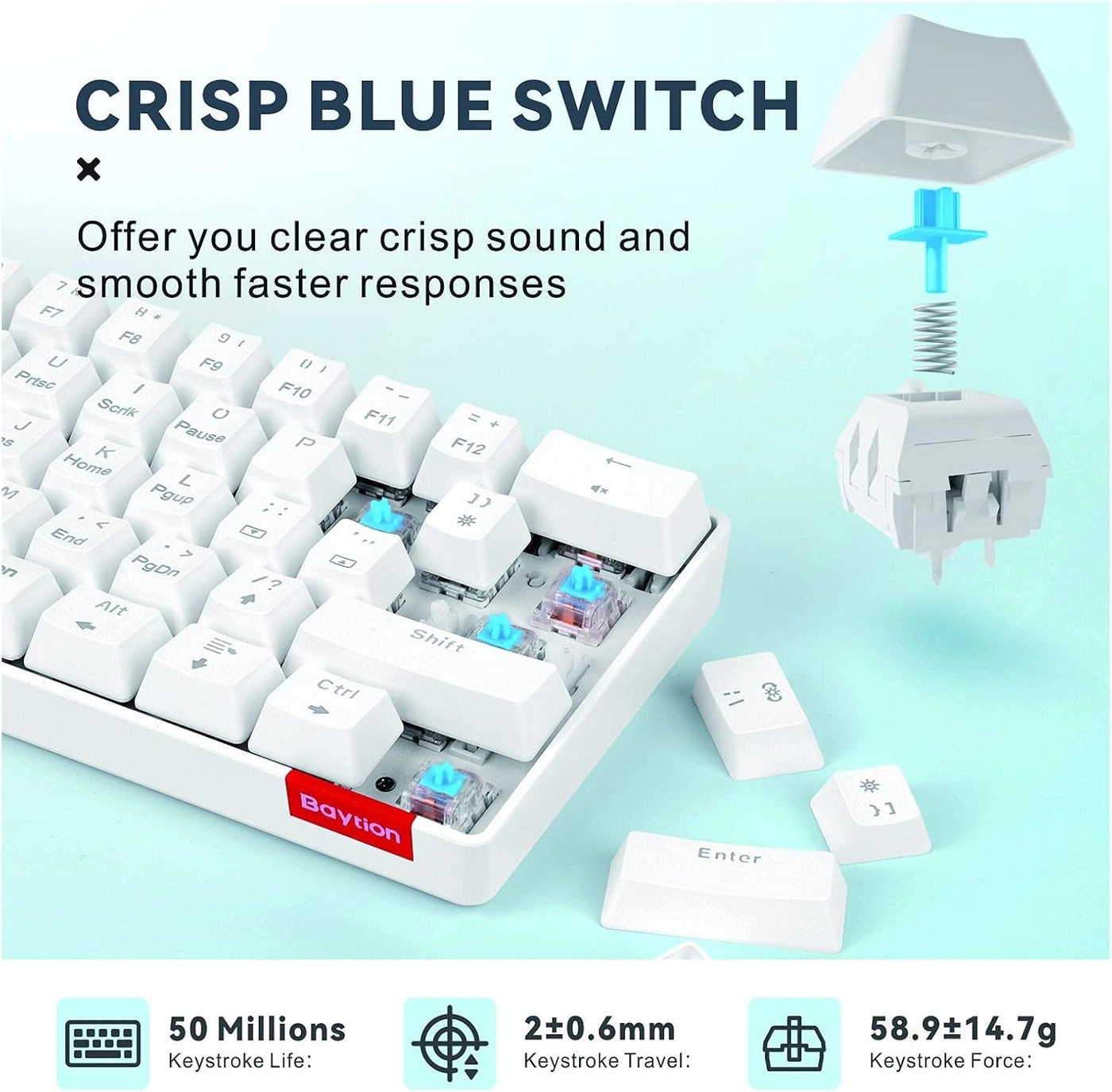 Mechanical Gaming Keyboard - Wired