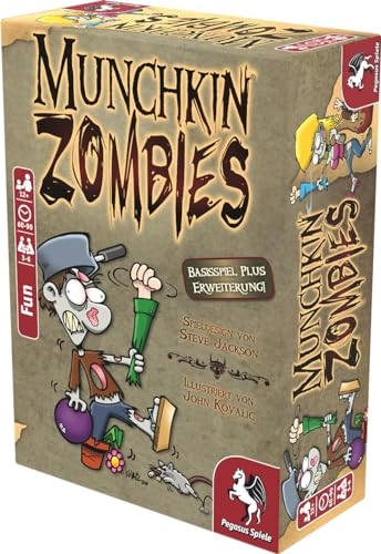 Munchkin Zombies 1 + Munchkin Zombies 2 - Card Game (German)