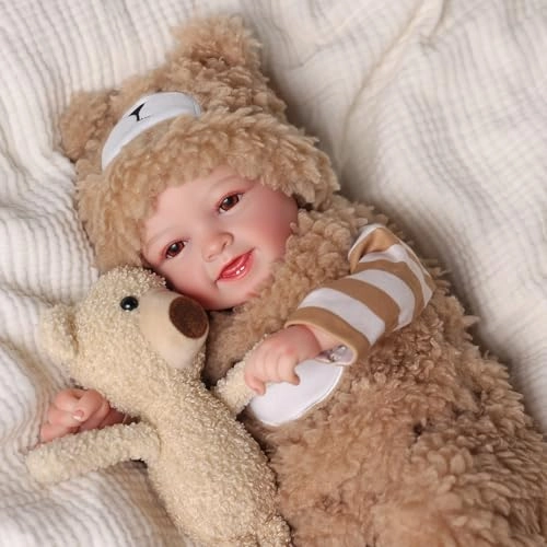 Mia Reborn Baby Doll - 17-inch Vinyl Cotton Ages 3+