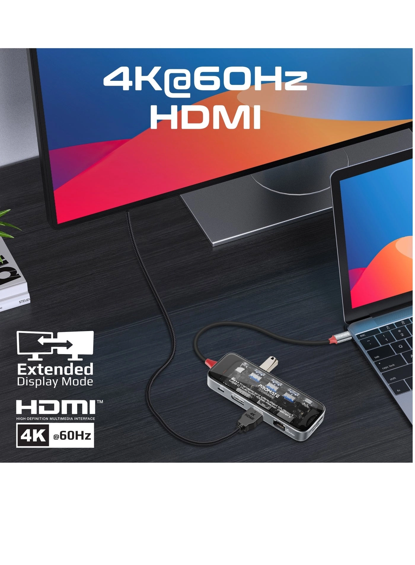 TransHub-Pro - 11-in-1 100W 1000Mbps