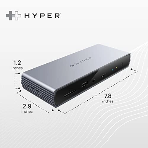 HyperDrive USB-C & Thunderbolt 4 Dock - USB-C & Thunderbolt 4 Apple and other devices