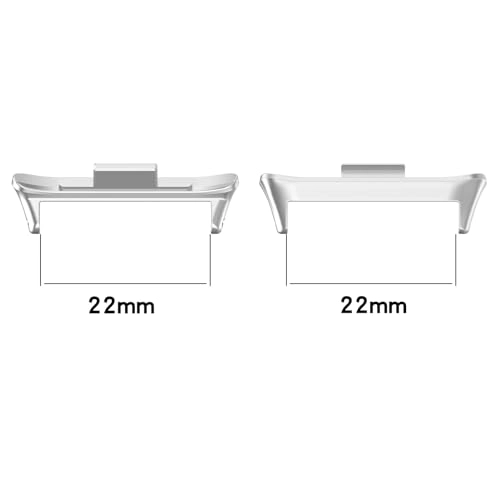 Watch Band Connector - 22mm Stainless Steel