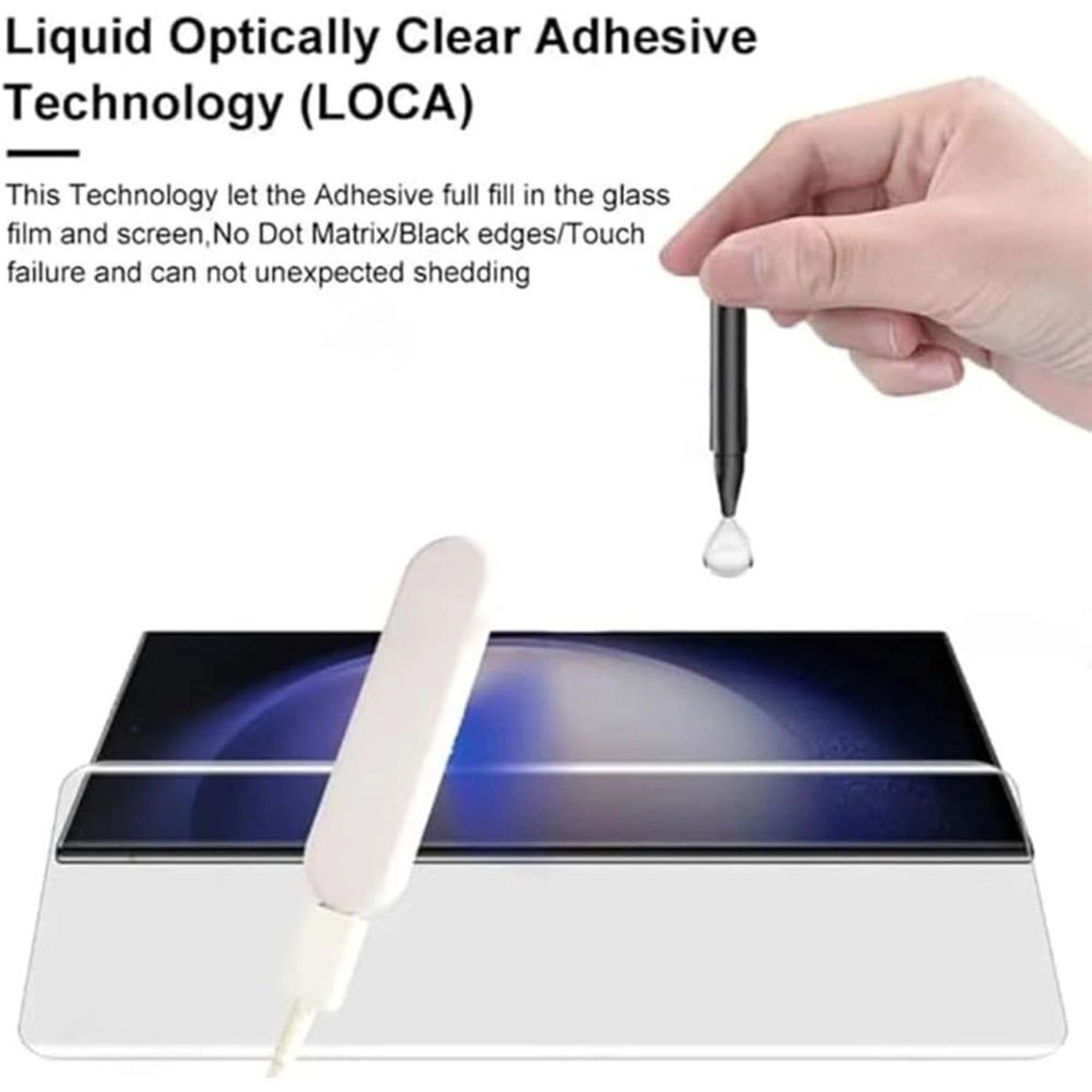 Privacy Screen Protector Galaxy S24 Ultra - Tempered Glass