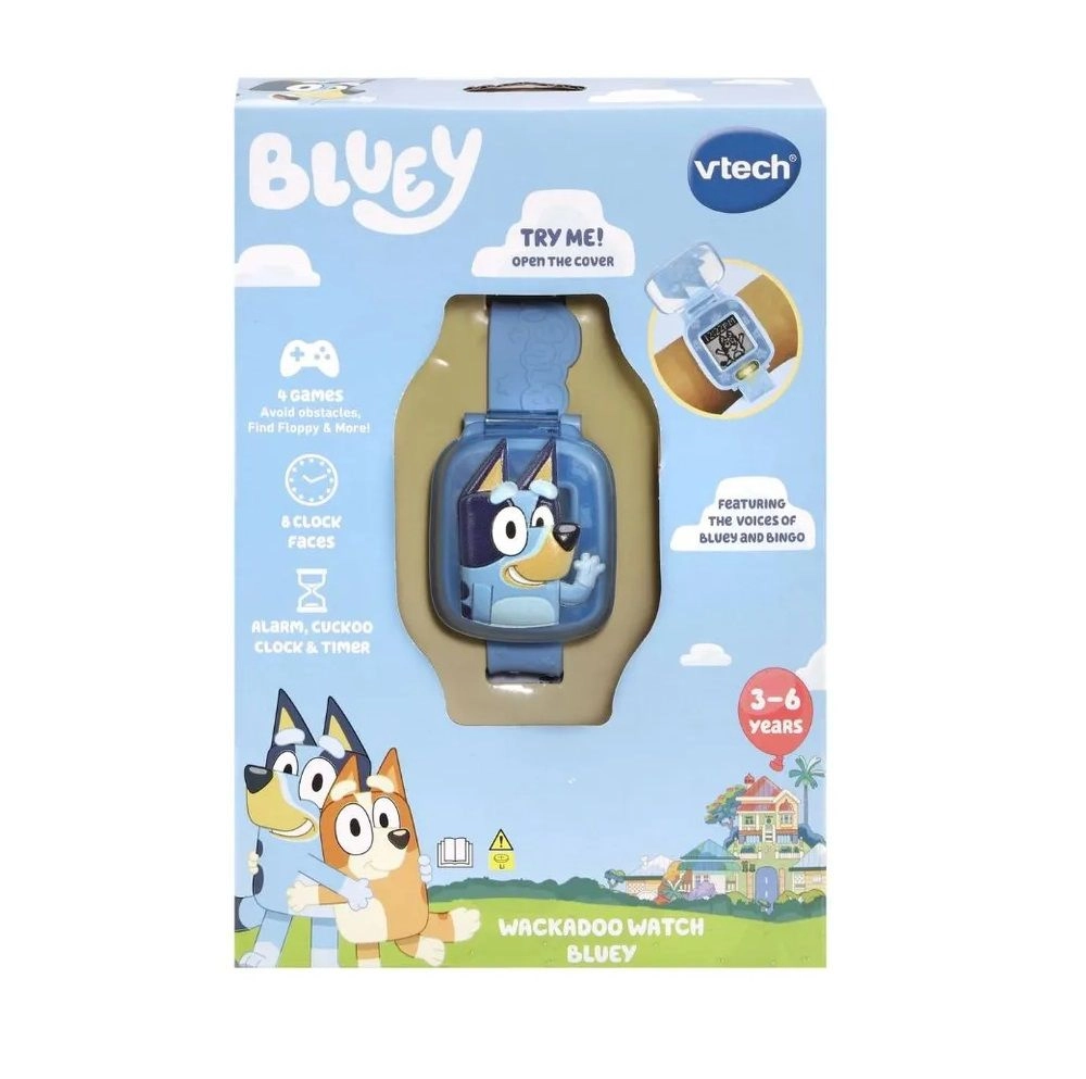 Bluey Wackadoo Learning Watch - 3 +