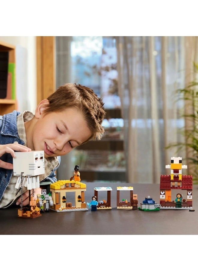 Minecraft The Ghast Balloon Village Attack (21273)