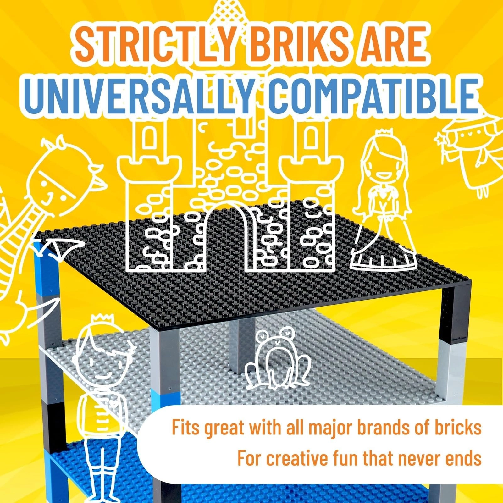 Baseplate Set - 4 pcs