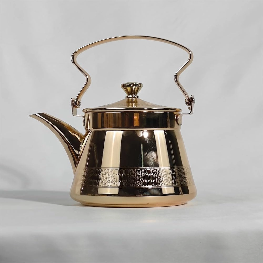 Arabic Style Teapot - Stainless Steel 0.9 L