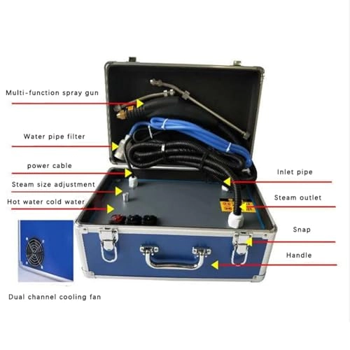 Handheld Steam Cleaner - 3.5Bar 20 Liters