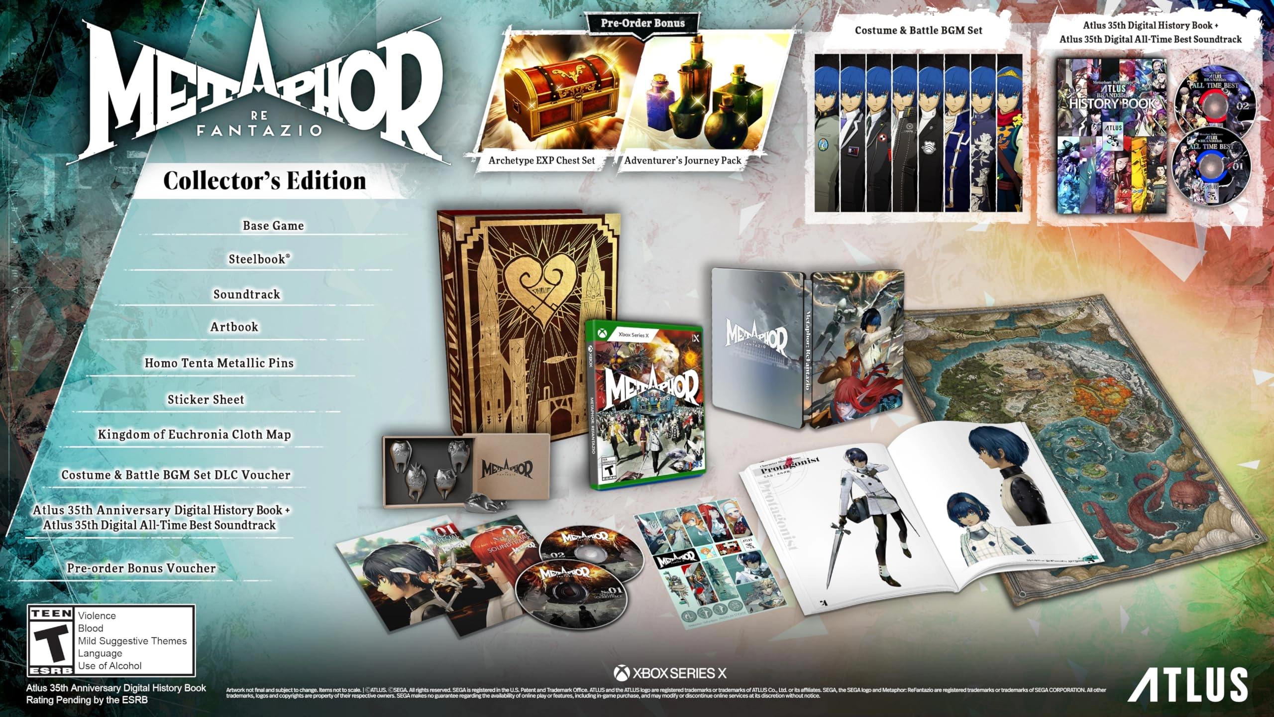 Metaphor: ReFantazio [Collector's Edition] | Xbox Series X