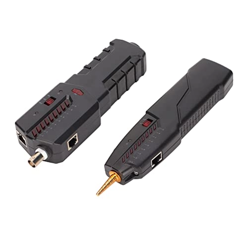 Supicity Ethernet network tester - RJ11 RJ45 network cable telephone line BNC cable single wire optical fiber line open circuit short connection miswire reverse connection continuity checking