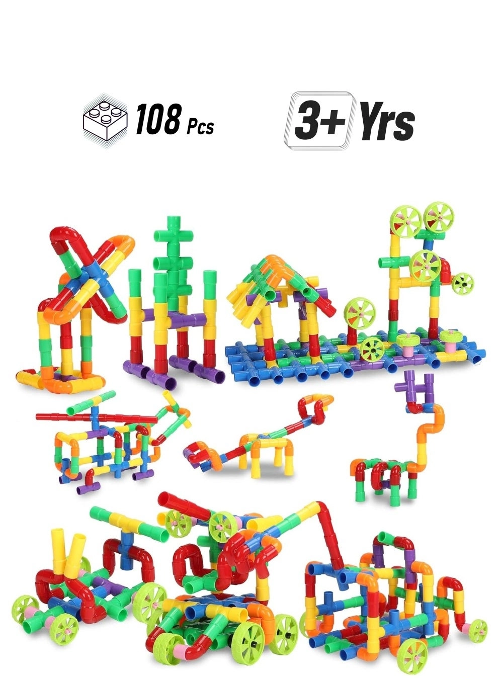 Generic Building Blocks - 108pcs