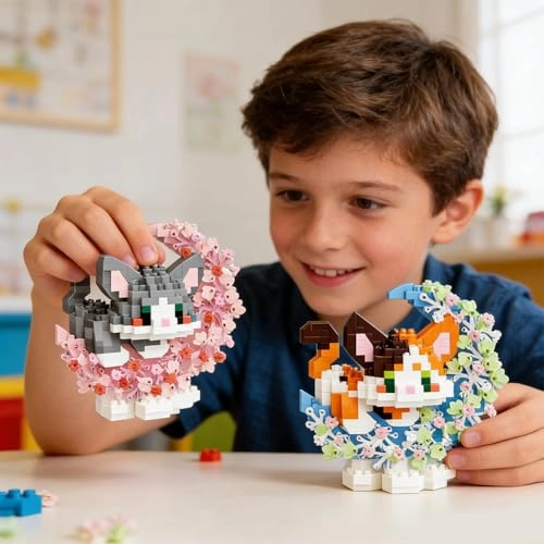 Cat Building Blocks - 516pcs/514pcs